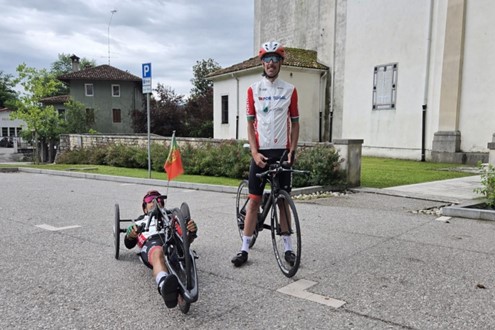 Luís Xavier sexto na prova de fundo do Campeonato da Europa de Paraciclismo