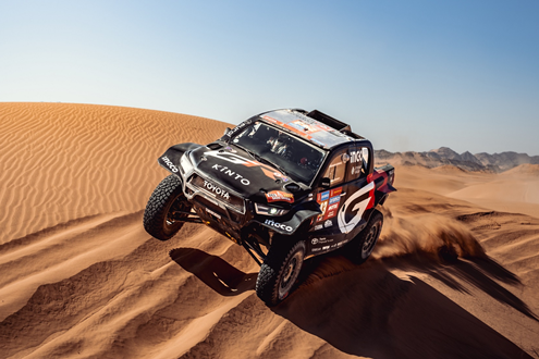 6 Toyota Hilux no Top 10 do Dakar de 2024  - E um bom resultado de pilotos estreantes