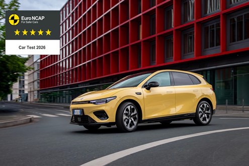 Leapmotor B05 obtém classificação de 5 estrelas euro NCAP  - Com um desempenho de segurança líder na sua classe