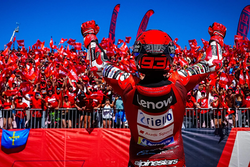 MotoGP 2026 - GP de Aragão - Marc Marquez reafirma o seu domínio em "casa" e encurta a distância para Jorge Martin