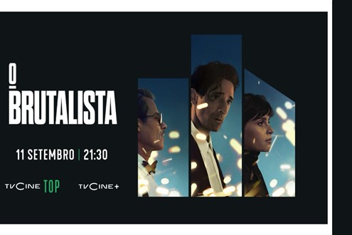 O BRUTALISTA estreia a 11 de setembro no TVCine Top