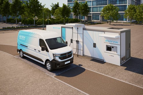 Hyvia revela o protótipo da versão a hidrogénio do novo Master - Com 700 km de autonomia e 5 minutos de reabastecimento