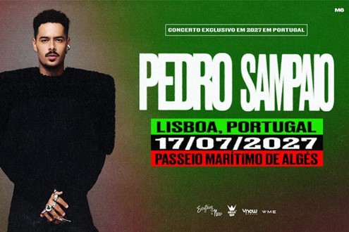 Pedro Sampaio com concerto exclusivo em 2027 em Portugal