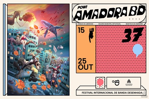 Amadora BD’26 de 15 a 25 de outubro - Criatividade e protagonistas nacionais e internacionais numa iniciativa promovida pelo Município da Amadora