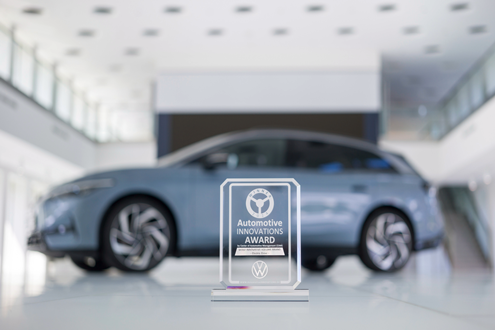 Volkswagen é a marca de volume mais inovadora em sistemas de propulsão elétrica - Prémio AutomotiveINNOVATIONS 2024