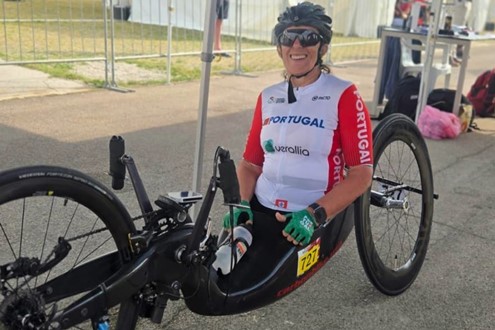 Felismina Gomes brilha com 4.º lugar na Taça do Mundo de Paraciclismo em Abruzzo