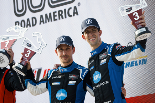 Pódio para Filipe Albuquerque em Road America - Na liderança durante grande parte da corrida