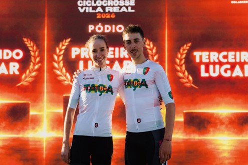 Rafael Sousa e Ana Santos voltam a vencer e mantêm domínio na Taça de Portugal de Ciclocrosse