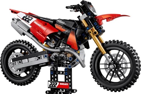 Ducati e Lego lançam réplica da nova moto de motocross Desmo450 MX
