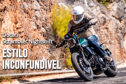 Teste Ducati Scrambler Nightshift 800 - Estilo inconfundível