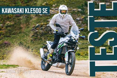 Vídeo Teste Kawasaki KLE500 SE 2026