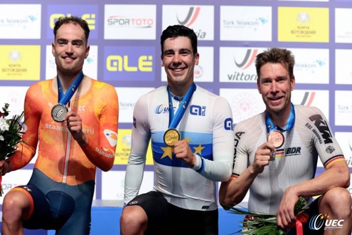 Iúri Leitão sagra-se Campeão Europeu de Omnium - 1º título europeu de Portugal em disciplinas olímpicas de pista entre elites