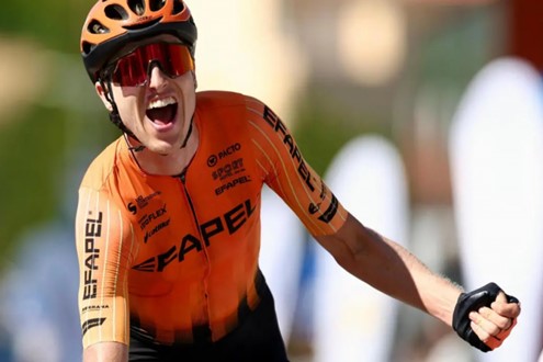 Keegan Swirbul vence etapa rainha e assume liderança do GP Douro Internacional