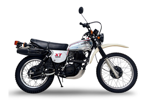 Leiloeira Bonhams vende Yamaha XT 500 de 1981, com apenas 47 km marcados - Valor da venda foram 13.800 Libras, cerca de 16.200 Euros
