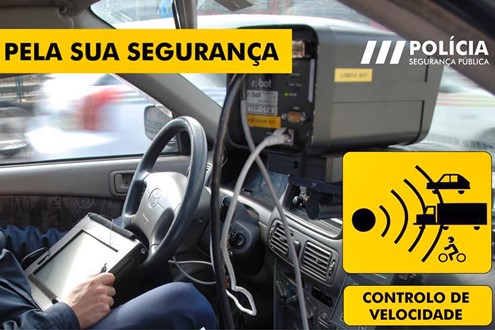 Locais dos Radares da PSP em Dezembro - Prevenção para segurança na condução