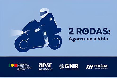 Campanha “Duas Rodas: Agarre-se à Vida” decorre de 17 a 23 de março