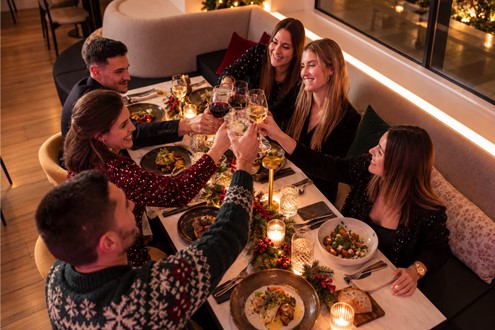 O YOTEL Porto apresenta menu de Buffet de Natal para celebrar a quadra com colegas e amigos
