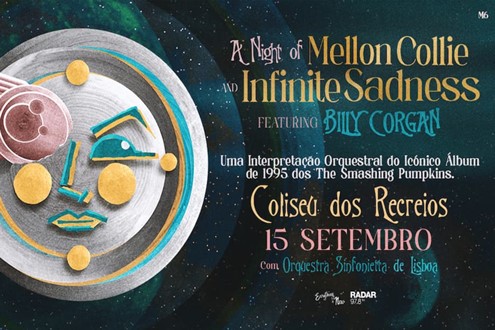 Billy Corgan em Lisboa - Dia 15 de Setembro no Coliseu dos Recreios