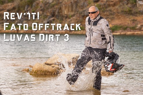 Rev’ít! Fato Offtrack e Luvas Dirt 3
