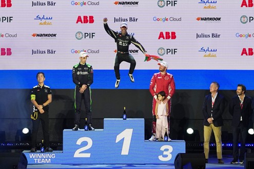 Da Costa vence pela primeira vez com a Jaguar na Fórmula E no E-Prix de Jeddah