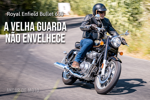 Teste Royal Enfield Bullet 650 -  A Velha Guarda Não Envelhece