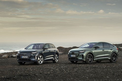 Audi Q4 E-TRON recebe atualizações importantes - Entre outros, um novo interior, infotainment de última geração e funcionalidades digitais 