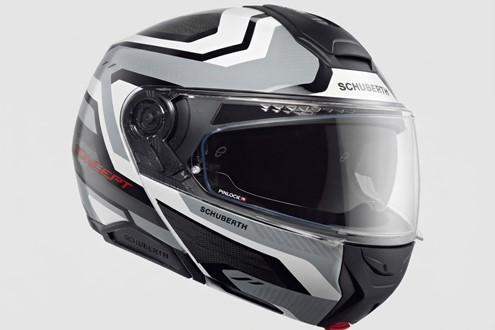 Schuberth lança nova decoração KINETIC para o capacete modular CONCEPT
