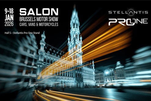 Stellantis Pro One presente no Salão de Bruxelas  com o Fiat Professional Tris  - E uma gama completa de veículos equipados com soluções CustomFit 