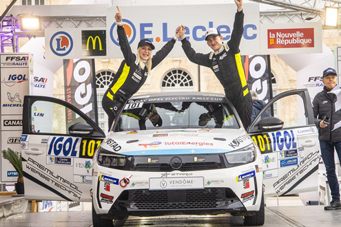 Opel Motorsport faz uma retrospetiva da bem sucedida época de ralis de 2024 - Plantel diversificado: Equipas de oito países, oito pilotos do sexo feminino