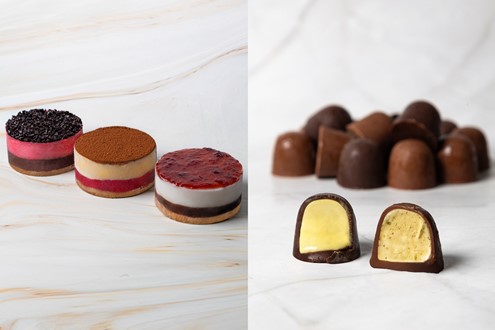 Santini apresenta novidades de Natal - Mini bolos de gelado à escolha e bombons de chocolate artesanais recheados com gelado