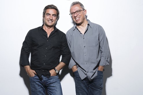 Camané e Mário Laginha /DR