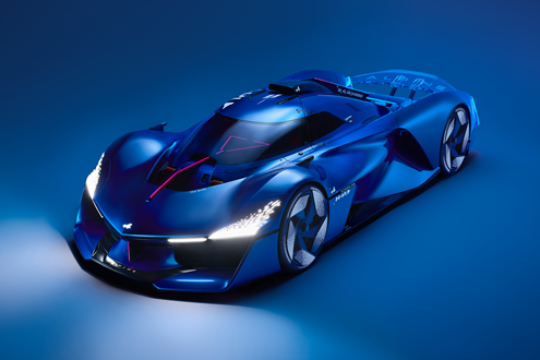 Alpine Alpenglow Hy4 - Um protótipo rolante com motor de combustão interna a hidrogénio 