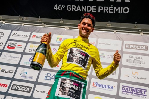 Fábio Costa vence segunda etapa do grande prémio ABIMOTA e veste amarela