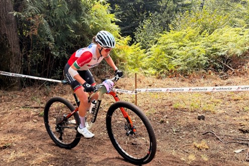 Ana Santos em destaque no Campeonato da Europa de BTT