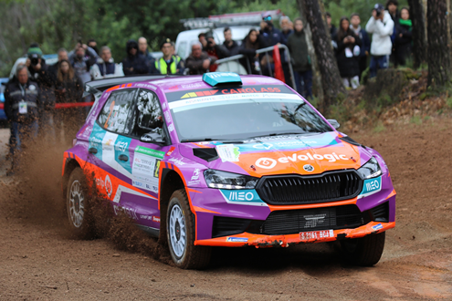 Armindo Araújo segundo CPR e melhor português na Aboboreira  - Ao volante do Skoda Fabia RS