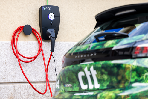 CTT concluem instalação de 500 pontos de carregamento elétrico em parceria com a EDP - Para fornecer energia aos 700 veículos elétricos e híbridos dos CTT