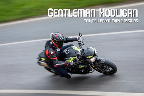 Teste Triumph Speed Triple 1050 RS - Gentleman Hooligan
