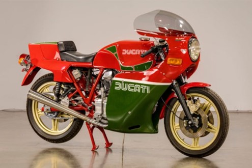 Réplica rara da Ducati Mike Hailwood vai a leilão em Londres