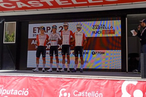 Gonçalo Costa sobe ao 8.º lugar da geral na Volta Castelló