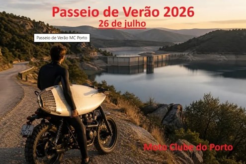 Passeio de verão do Moto Clube do Porto, dia 26 de julho