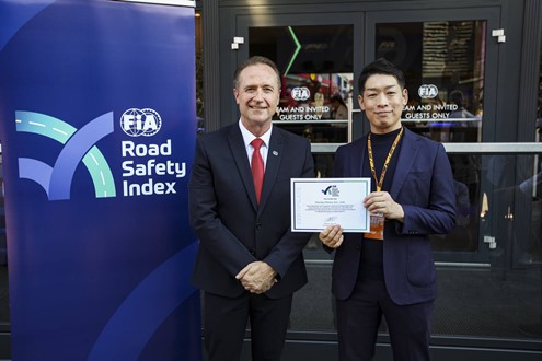 Honda é primeira empresa a obter cinco estrelas no novo índice de segurança rodoviária da FIA