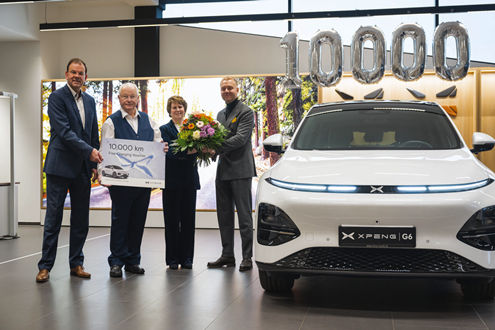 XPENG entrega veículo nº 10.000 na Europa - A nível mundial a marca já entregou mais de 150 mil veículos elétricos
