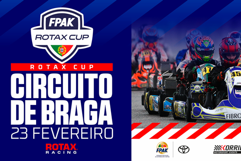 Rotax Cup disputa-se no próximo fim de semana em Braga - Kartódromo Internacional de Braga, Sábado e Domingo (22/23 Fev.)