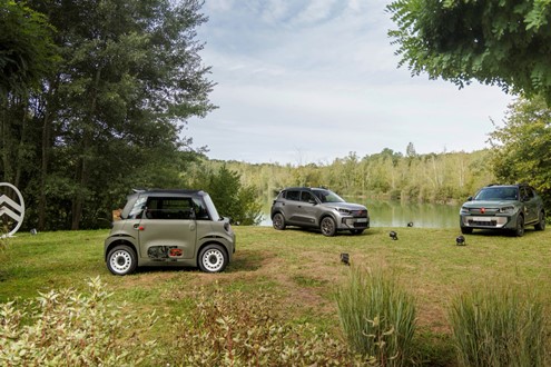 Outdoor: uma série especial transversal que convida diariamente à aventura com os modelos Citroën C3, C3 Aircross e AMI