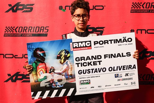 Gustavo Oliveira sagra-se campeão do RMC Portugal Mini Max - Jovem gondomarense conquista quarto título no karting e vai representar Portugal no “Mundial” Rotax