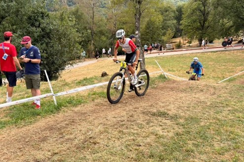 Seleção Nacional em competição nas provas de XCO do Europeu de BTT