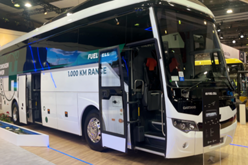 CaetanoBus lidera o mercado europeu de autocarros a hidrogénio - Marca quer crescer ainda mais na tecnologia