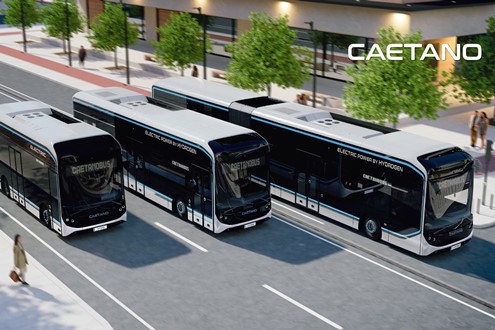 A CaetanoBus lança nova geração de autocarros Zero Emissões - Autocarros elétricos a bateria (e.CityGold) e autocarros elétricos a hidrogénio (H2.CityGold)