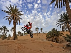 Equipa HRC a postos para o Rali de Marrocos