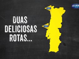 Rota dos hambúrgueres Hellmann's